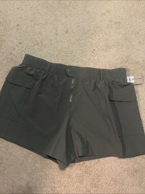 Avia Women's Cargo Shorts in olive green